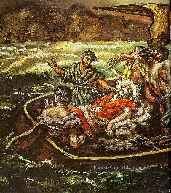 Christ und der Sturm 1914 Giorgio de Chirico Metaphysical Surrealismus Ölgemälde